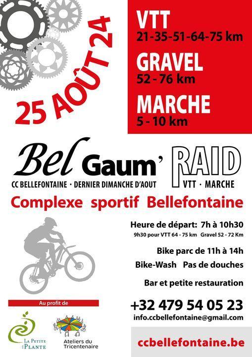 Vtt gravel et marche a bellefontaine le 250825