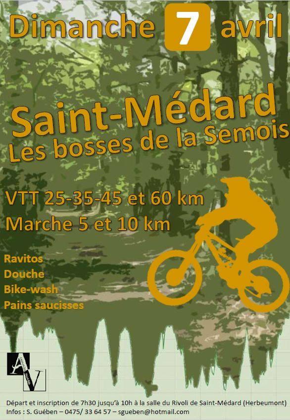 Vtt marche a saint medard herbeumont le 07042019