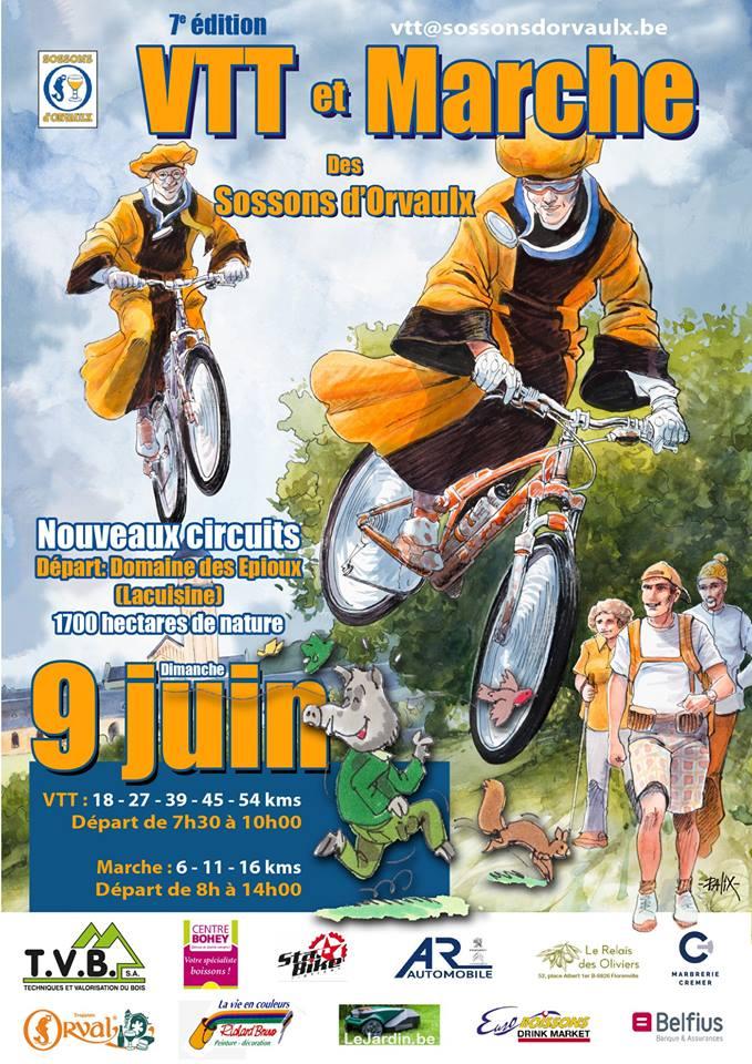 Vtt marche au domaine des epioux lacuisine le 91020