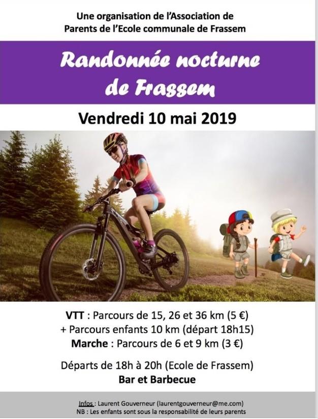 Vtt marche nocturne a frassem arlon le 100521