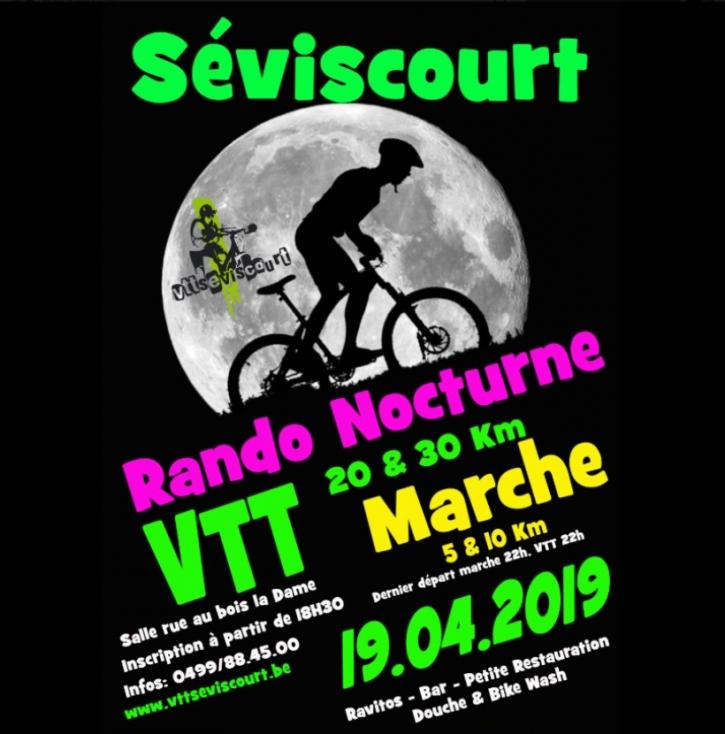 Vtt marche nocturne a seviscourt libramont le 140419