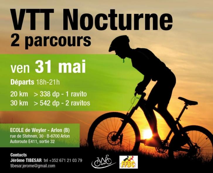 Vtt nocturne a weyler arlon le 310520