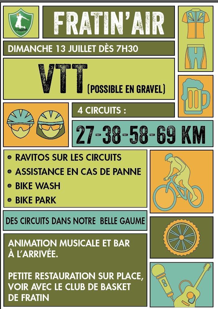 Vtt possible en gravel a fratin le 130725