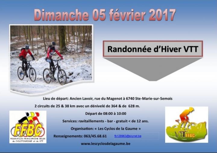 Vtt sainte marie le 050217
