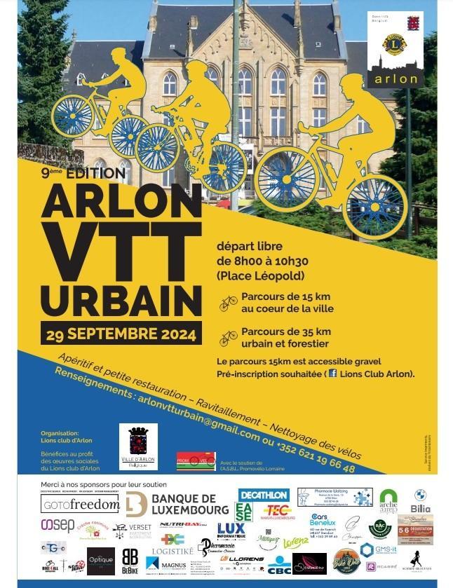 Vtt urbain a arlon le 290924