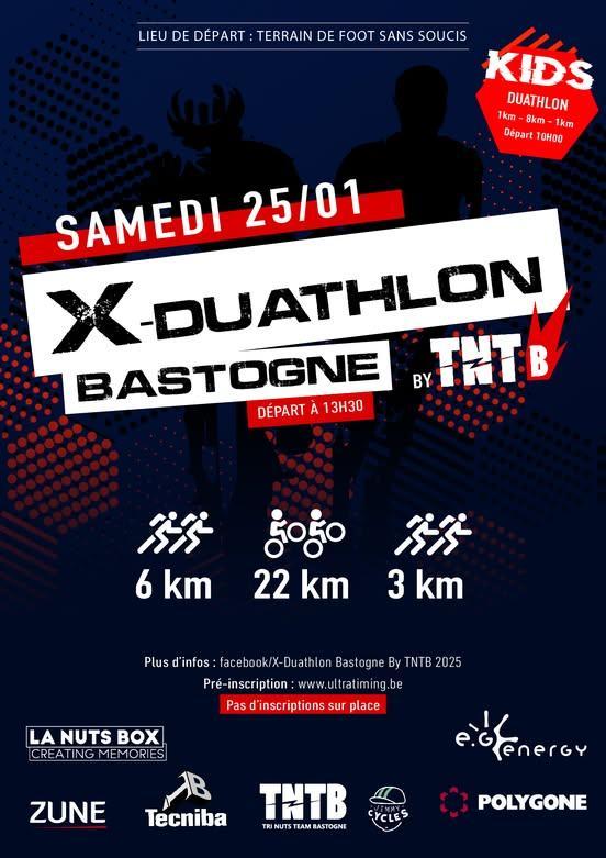 X duathlon bastogne 150125